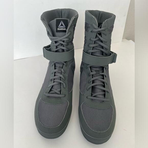 Reebok Boot-Buck Boxing Shoes green boxing sneakers NEW 11.5